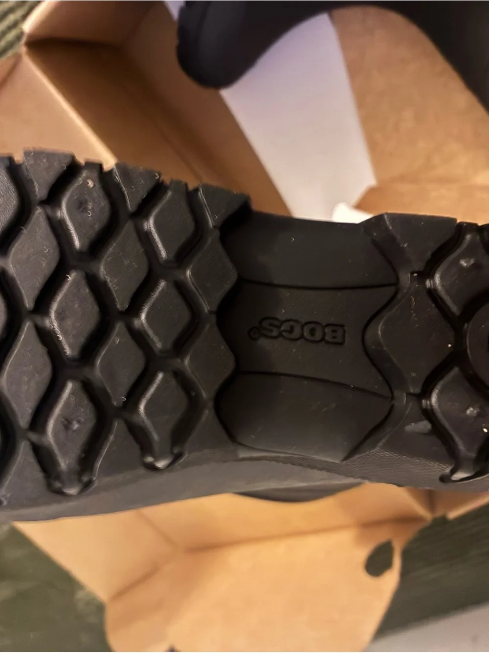 Bogs Kids Black Waterproof Pull-On Rain Boots